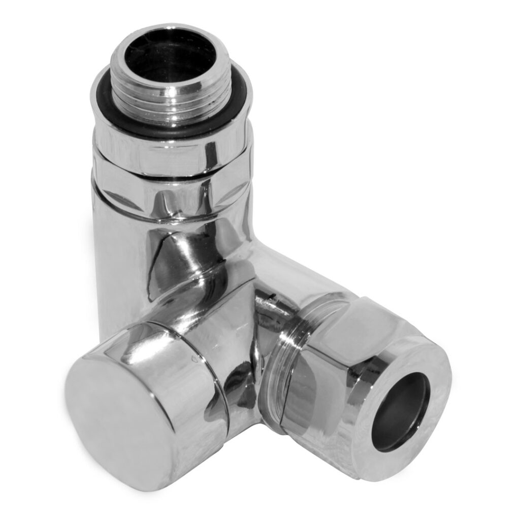 Dual Fuel Radiator Valve - Chrome